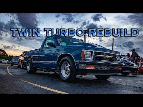 HUGE UPGRADES FOR THE BLUE TRUCK! Twin Turbo Rebuild!