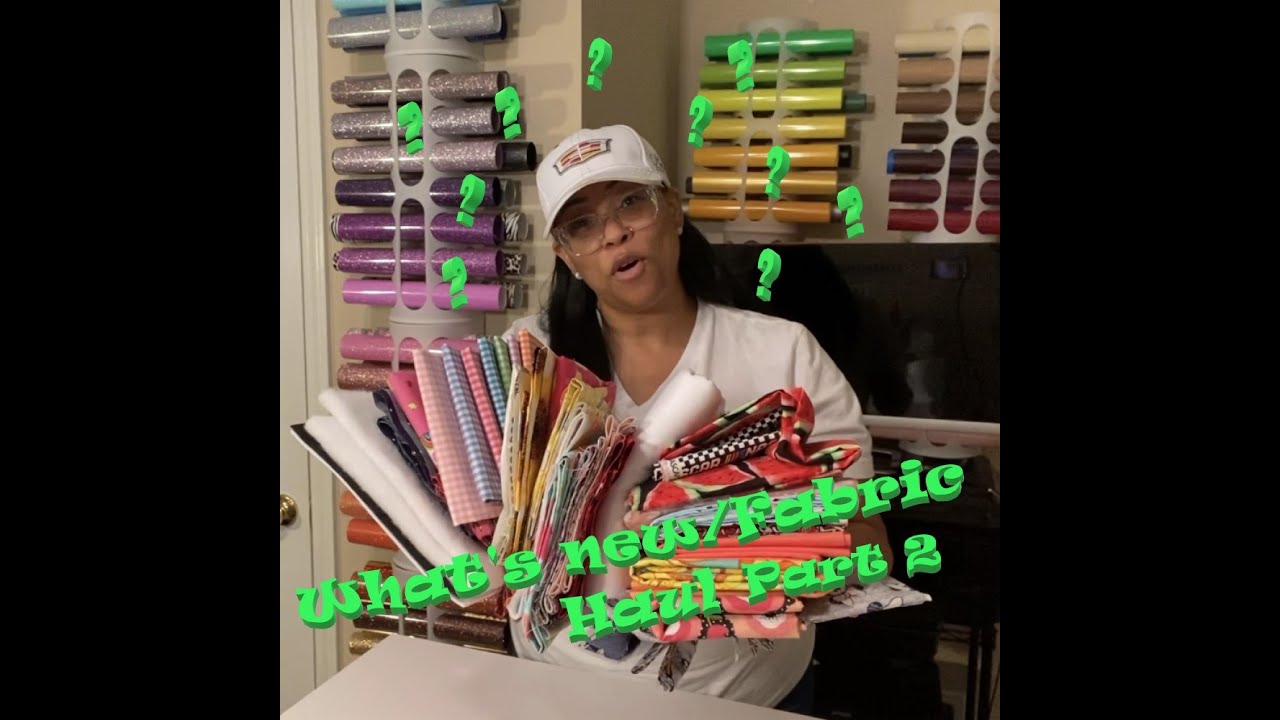 What's newsurprise guest/Hobby Lobby & Joanns Fabric Haul/New Items for Etsy Shop. PART 2 YouTube