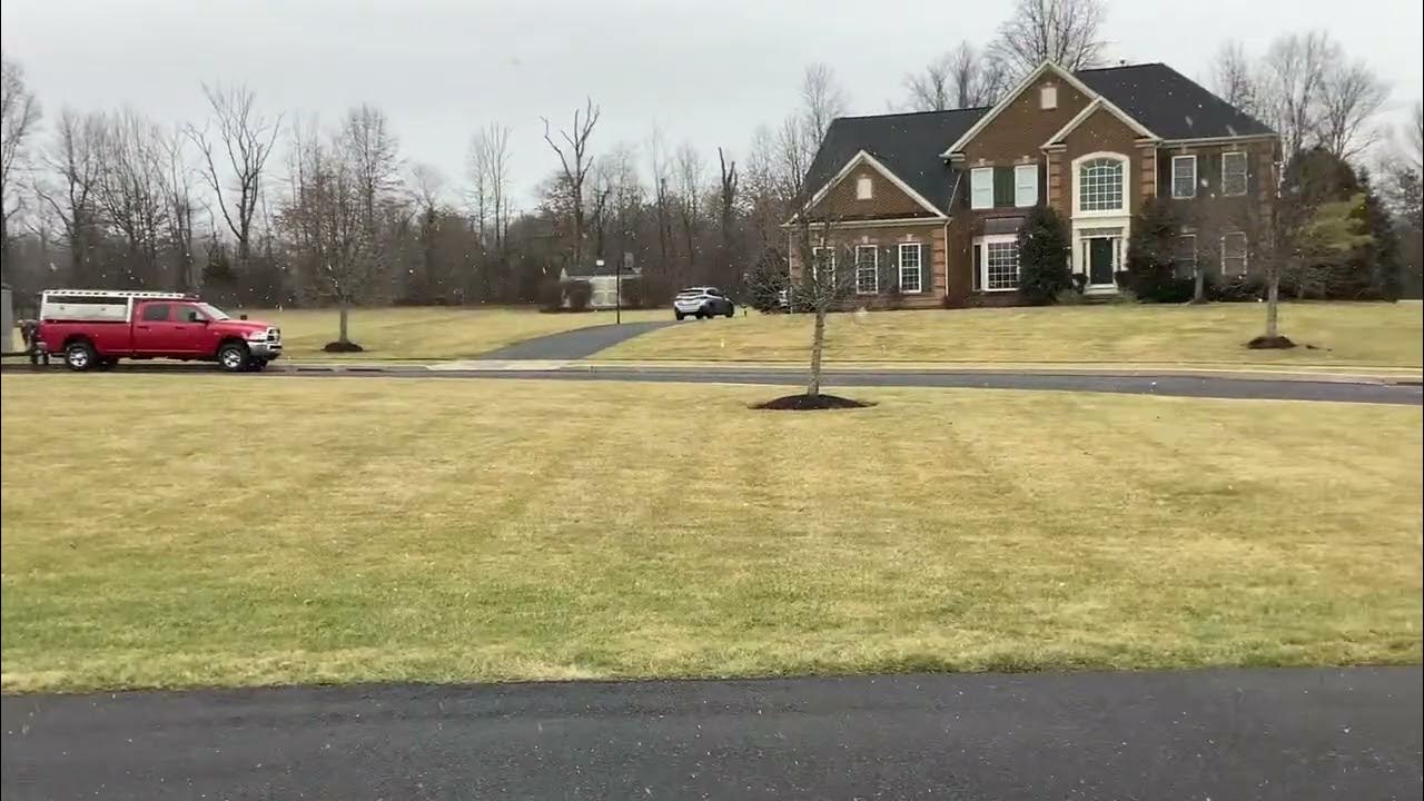 Snow Showers Quakertown PA 1/31/23 1231 PM YouTube