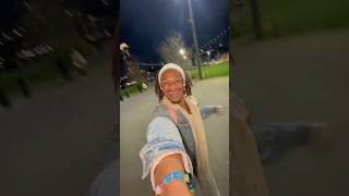 Ugh this was so fun &amp; nostalgic!!🌃🌸 #shorts #reels #skating #firsttime #vlog #solodate #brookyln