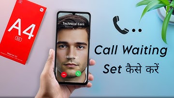 How to Set Call Waiting in Redmi A4 | Redmi A4 5g Call Waiting Settings Kaise Kare