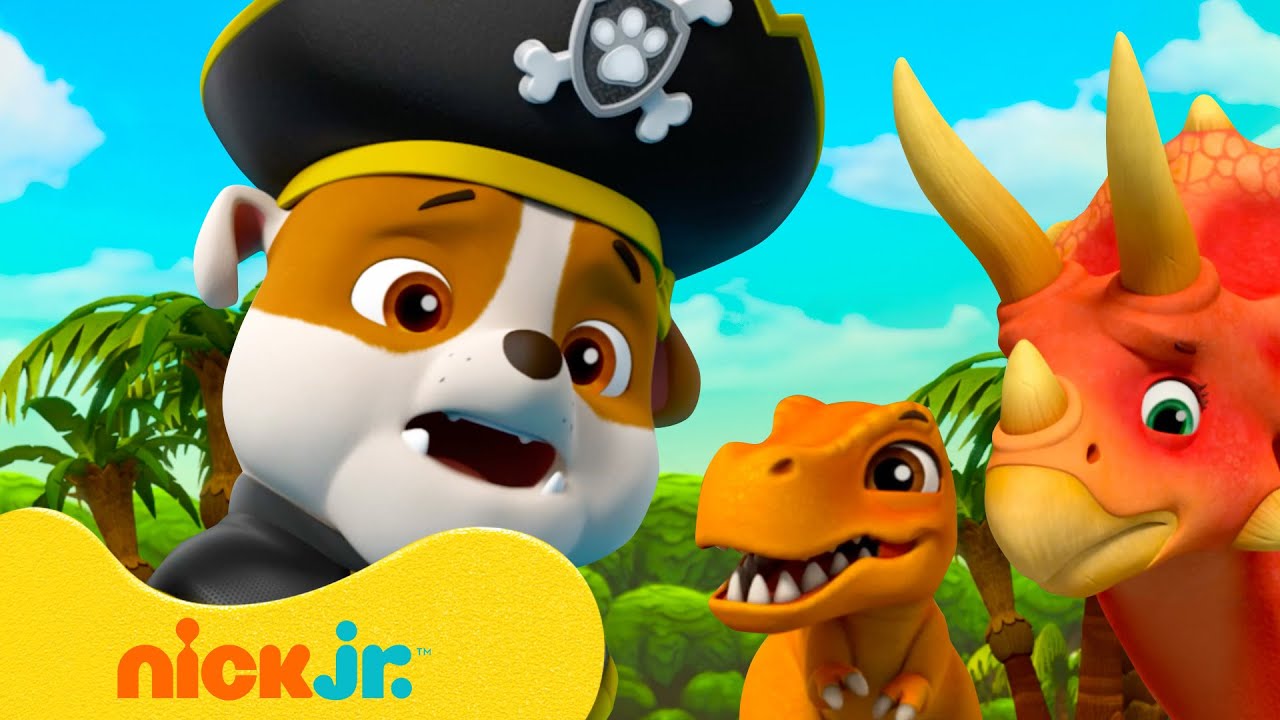 Rubble è pronto per salvare i dinosauri! con Rex e Skye | Compilation da 1 ora | Nick Jr. Italia