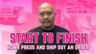 Step By Step Tutorial  How I Print and Ship a TShirt Order