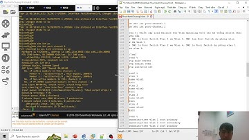 Thực hành chương 14 - ETHER CHANNEL - TRUNKING VTP - SPANNING TREE - INTER VLAN