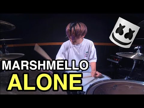 Marshmello - Alone | Hal Drum Cover