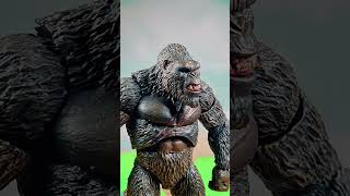 Perfect for Godzilla and Kong #monsterverse #godzilla #kong #hiyatoys #keithdavid #ronperlman