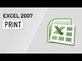 Excel 2007: Printing