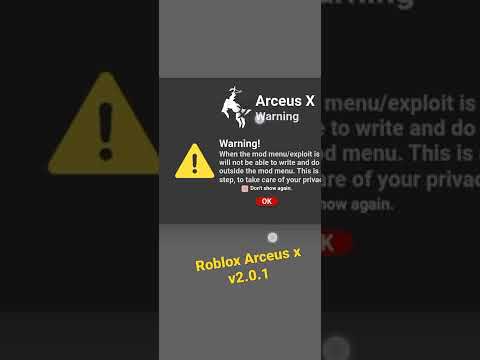 Roblox Arceus x v2.0.1 warning my 