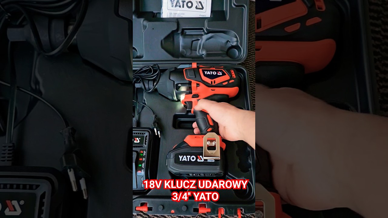 18 В ударный гайковерт 3/4'' 2000 НМ YT-828075 AKU 4AH