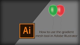 How to use the Gradient Mesh tool in Adobe Illustrator | Illustrator Tutorial
