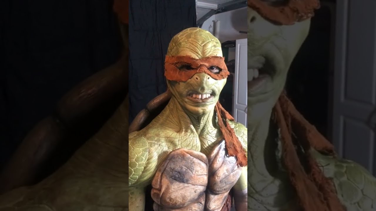 Pizza🍕🐢 #teenagemutantninjaturtles #tmnt #turtles #pizza #makeup #dominos #delivery  #michelangelo