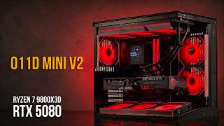 Lian Li O11 Dynamic Mini V2 ATX 4k Gaming Build | RTX 5080 | Ryzen 7 9800X3D