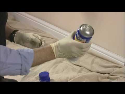 how to fill awkward or large gaps around pipework or fixings youtube
