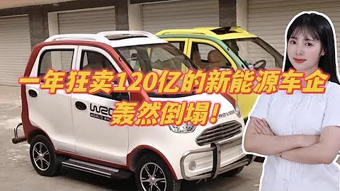 一年狂卖120亿的新能源车企，轰然倒塌！ - 天天要闻