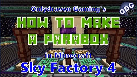 Minecraft - Sky Factory 4 - How to Make and Use a Parabox