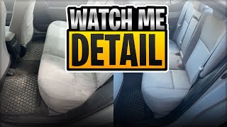 Disaster Detail On A Toyota Corolla