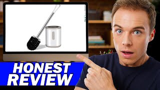 Compact Toilet Brush Holder Stainless Steel Handle Review – Space Saving Deep Cleaning Test