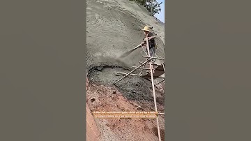Slope Protection:Concrete Spraying for Slope Stabilization