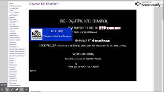 Creative Kill Chamber - Tyrone s Unblocked Games