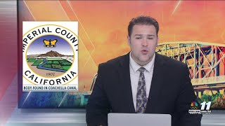 BODY FOUND AT COACHELLA CANAL