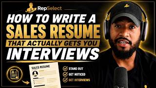 How to Write a Sales Resume That Actually Gets You Interviews