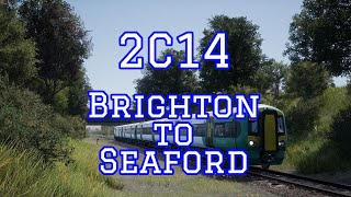 2C14 Brighton to Seaford - Class 377 (Full Journey) - Train Sim World 2 (PS4)