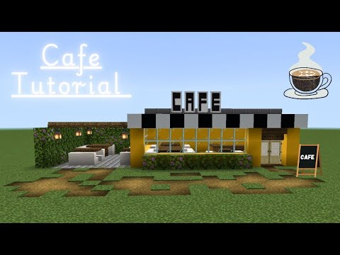 How to Build Cafe In Minecraft || Minecraft Tutorial Video ...