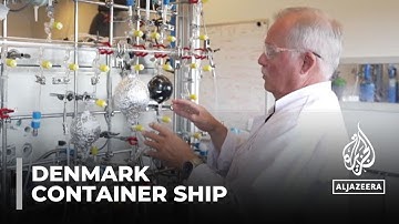 Climate change: Container ship using green methanol launched in Denmark