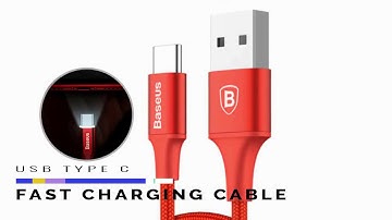 Best USB type C cable review | BASEUS USB C