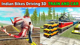 NEW TRAIN or KAMLA | funny gameplay indian bike driving 3d 😂🤯