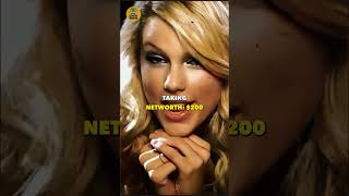 Taylor Swift's Actual Net Worth #taylorswift #taylorswiftnetworth #facts #reels  #celebnetworth