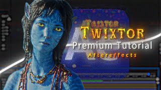 How To Time Remap + Advanced Twixtor  "After Effects " | Zabka Editz