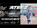 ATEEZ CONCERT VLOG | roadtrip, security drama, ateez concert setlist, storytime!