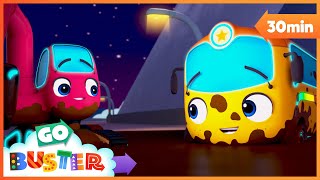 buster gets stuck mud it s storytime moonbug kids