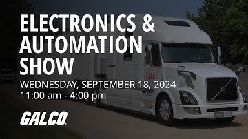 2024 Galco Electronics & Automation Show - Wednesday September 18th