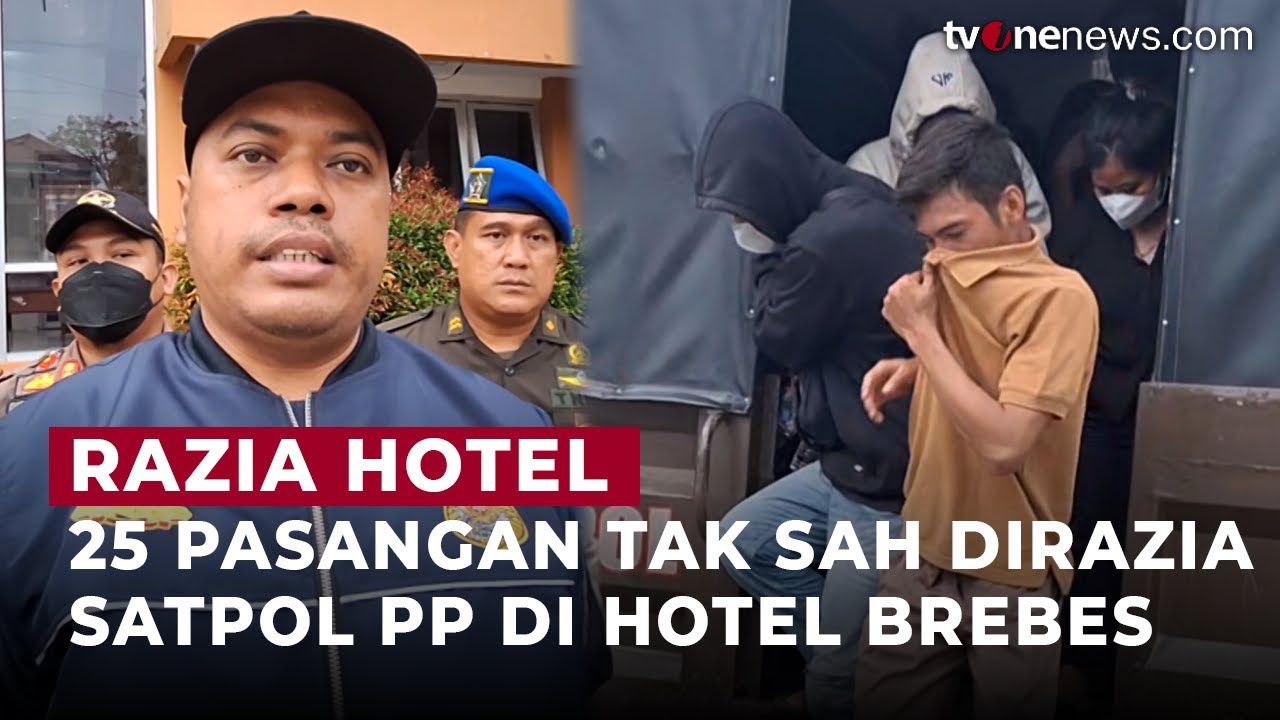 Berbuat Tidak Pantas di Siang Bolong, 25 Pasangan Muda-Mudi Tak Berkutik di Brebes | OneNews Update