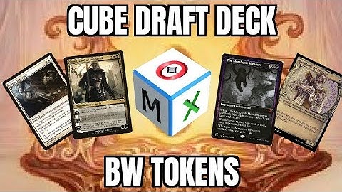 Cube Draft Deck: BW Tokens