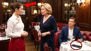 Waitress Speaks French to a Customer — Billionaire at Next Table Leaves a Note and Jet Ticket...
