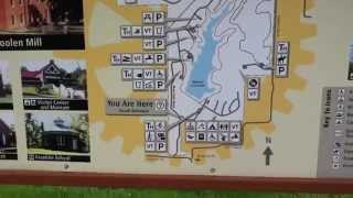 Park Map & Signs Idiots Guide to Marathon Training & Running at the Mill