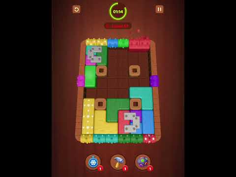 Wood Block Jam Level 51-52-53-54-55-56-57-58-59-60