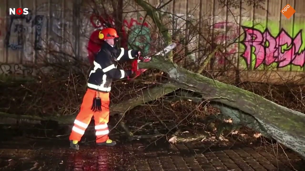Wateroverlast en stormschade in Duitsland