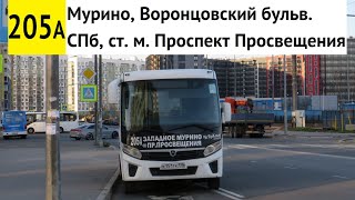 видео: Автобус 205а  картинка: Автобус 205а