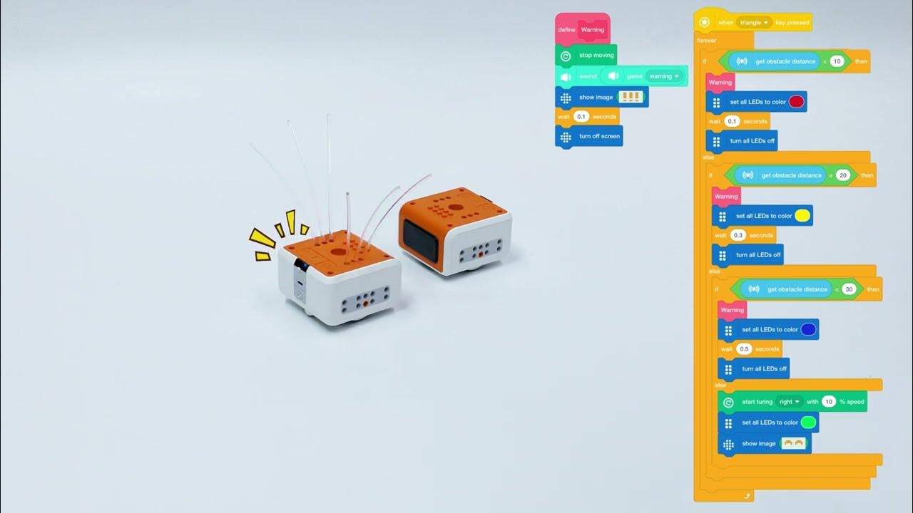 E2 VinciBot Radar Activity Cards for Matatalab VinciBot Coding Robot ...