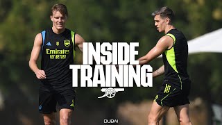 WHAT A VOLLEY FROM MARTINELLI! | Inside Training in Dubai