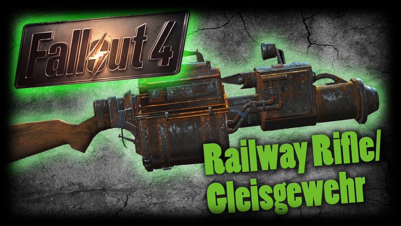 Fallout 4- How to get Railway Rifle (Easy) - YouTube