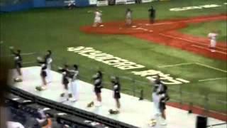 20111025 大阪ドーム・都市対抗野球 JR九州 野球部応援歌「鉄路轟轟」
