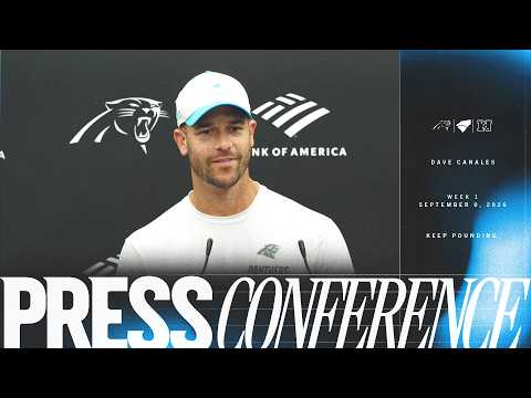 Dave Canales: 'Be ready when you hit the grass' | Carolina Panthers