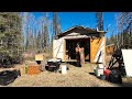 Its worse than i thought major shed cleanup at the off grid cabin