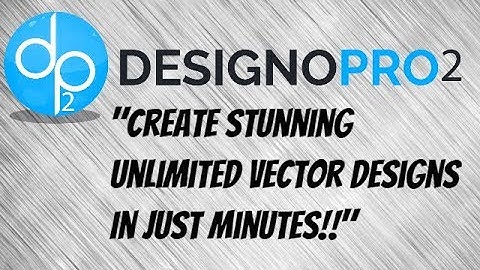 Designo Pro 2 - Create Stunning Unlimited Vector Designs In Just Minutes!