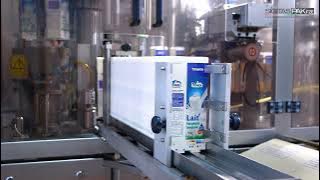 Milk filling into Gable Top cartons in Morocco  / RPP-3000